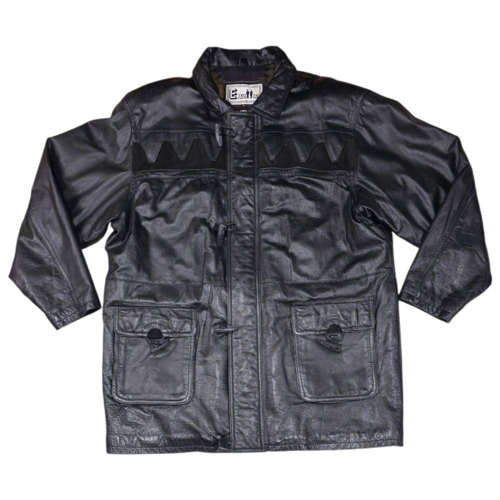 VINTAGE EXCELLED FRINGE LEATHER JACKET